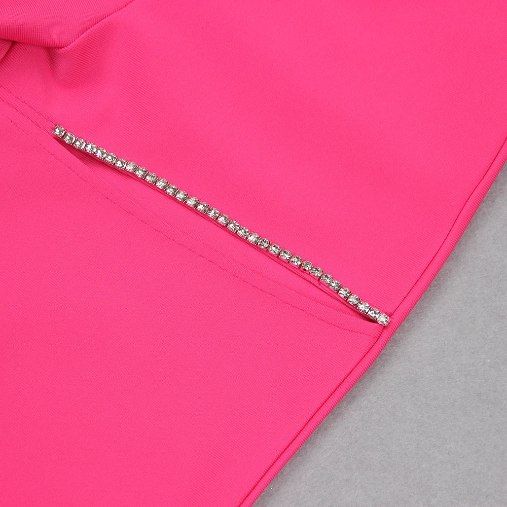 Rose Bandage Pants Set