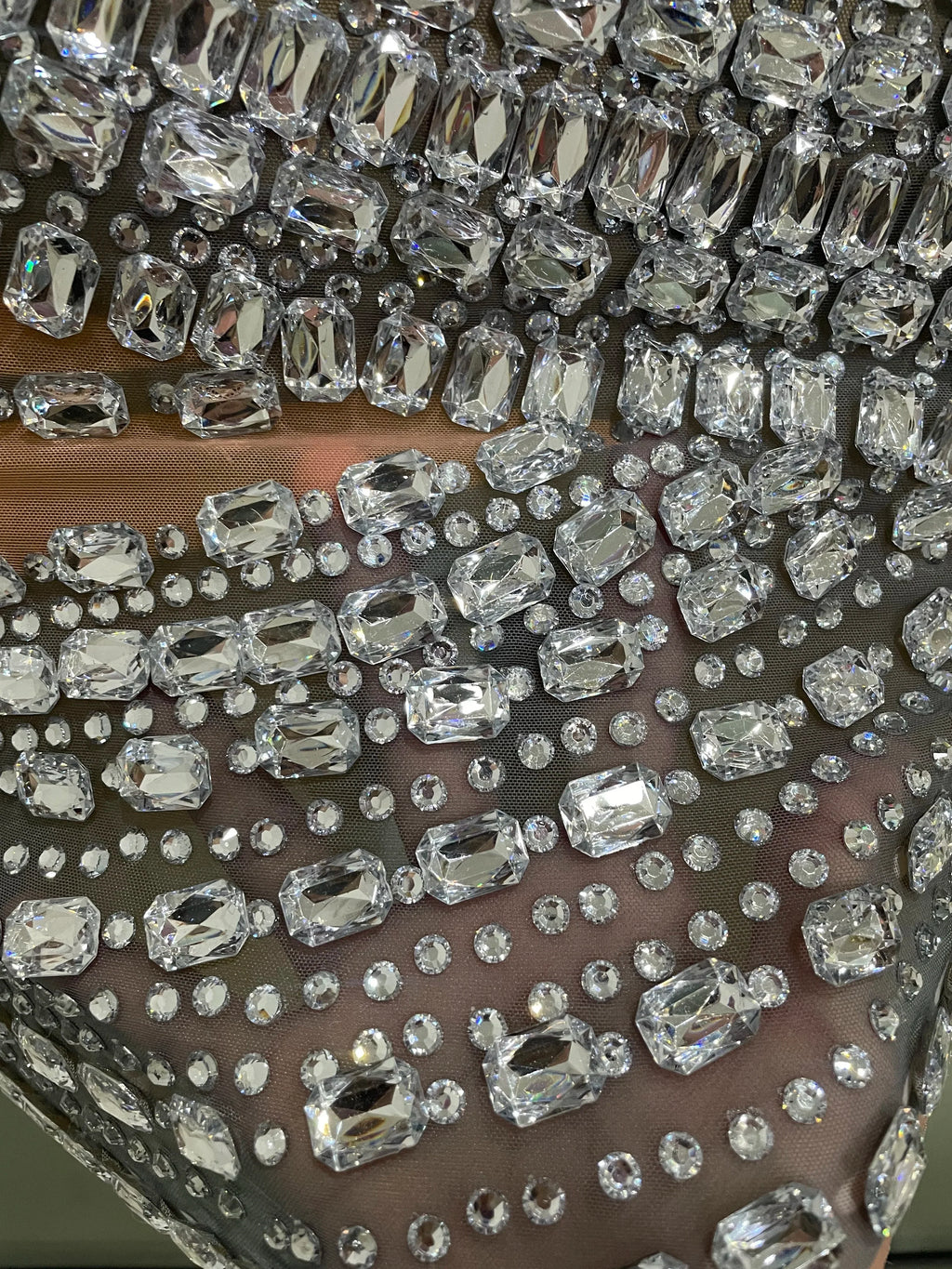Hottie Rhinestone Mini Dress