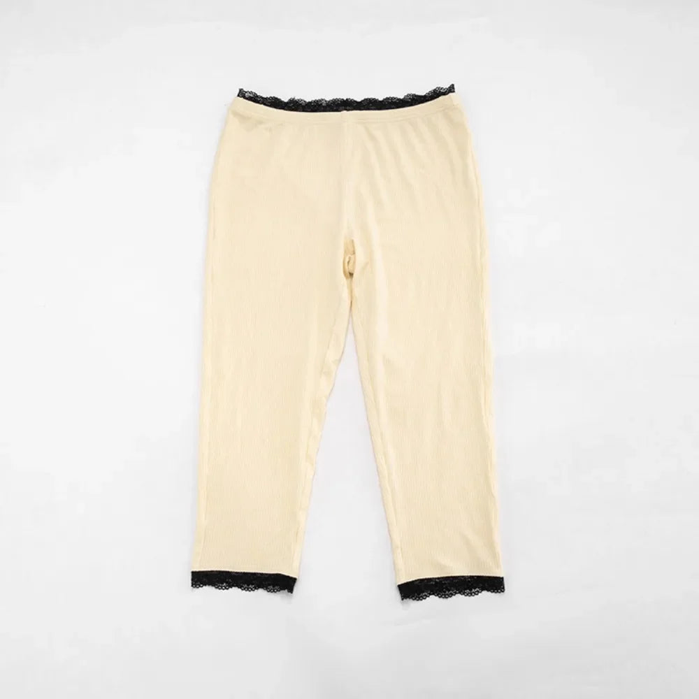 Maddie Knit Capri Pants Set