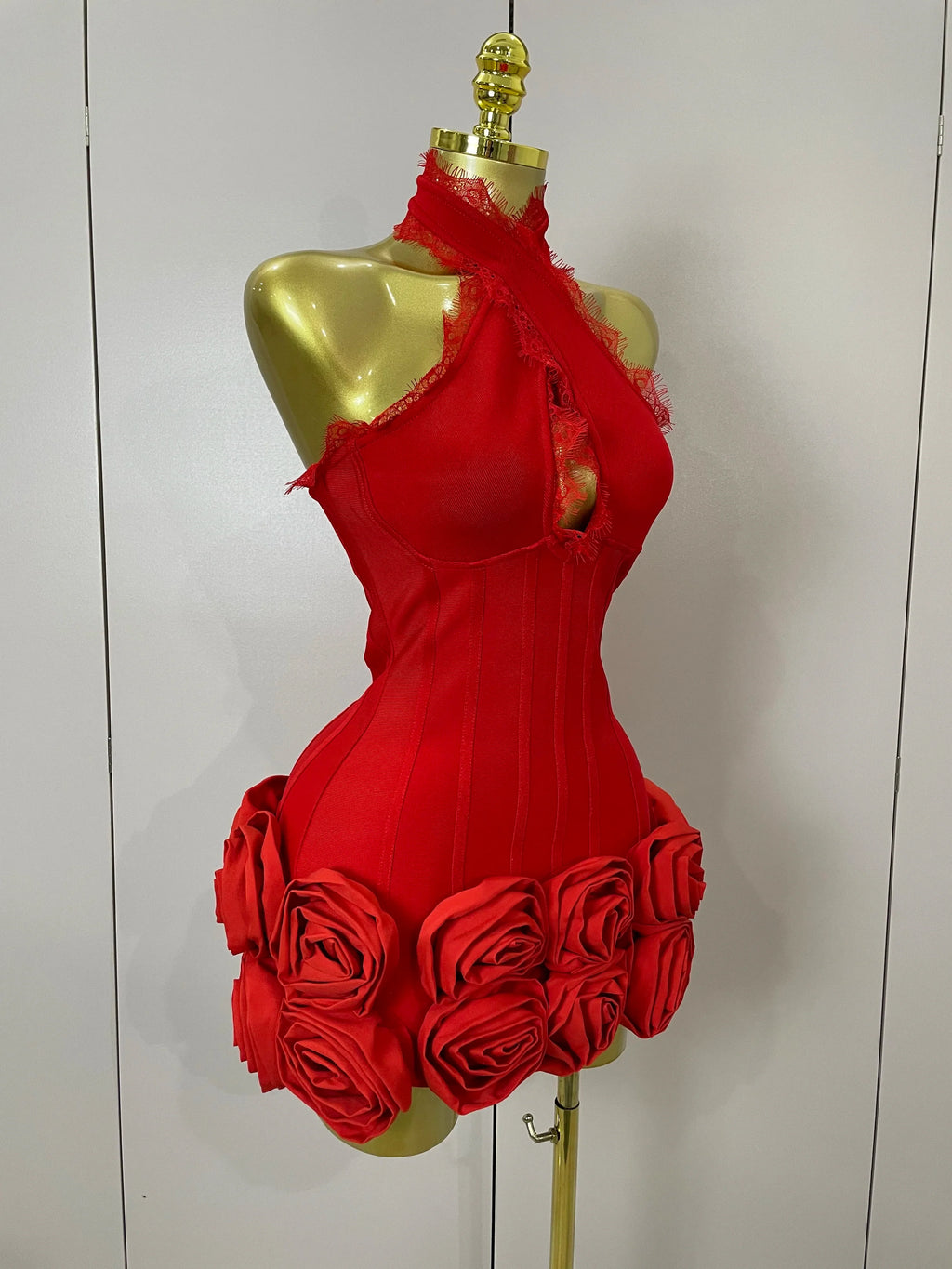 Tatiana Flower Bandage Dress