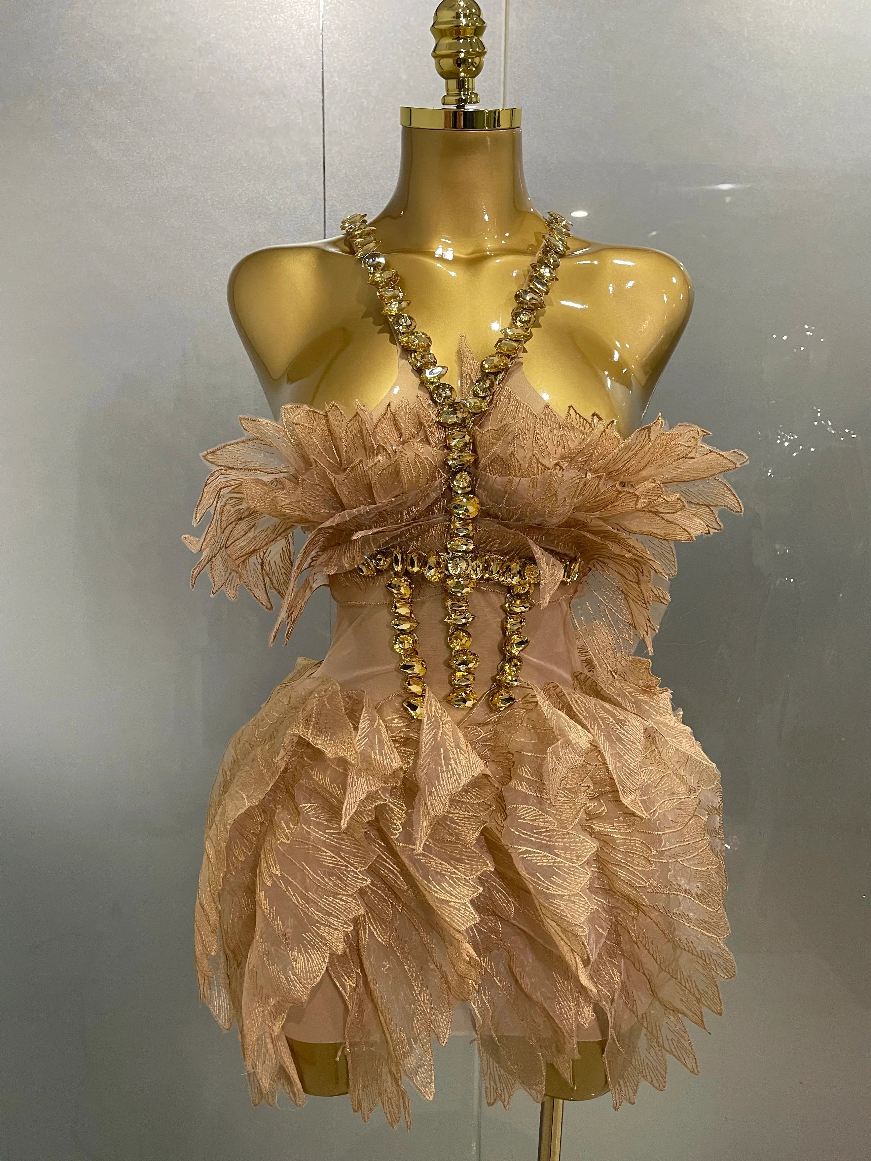 Angel Wings Mini Dress