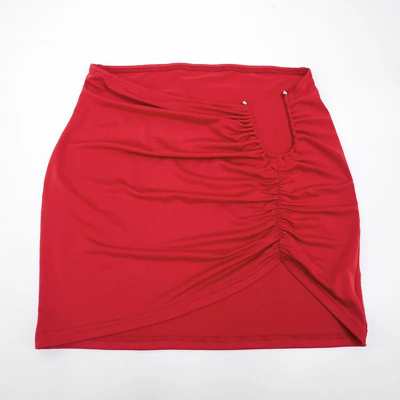 Paityn Ruched Skirt Set