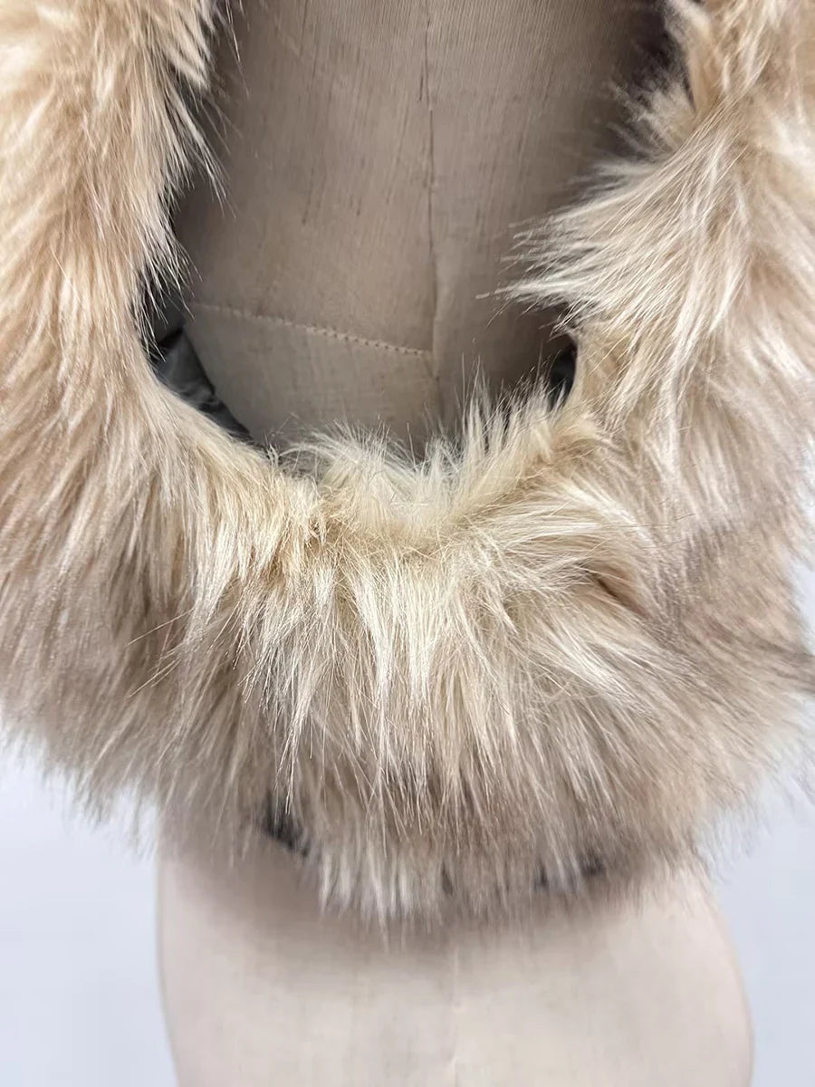 Fur Luxurious Retro Top