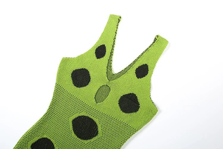 Knit Dot Kassel Maxi Dress