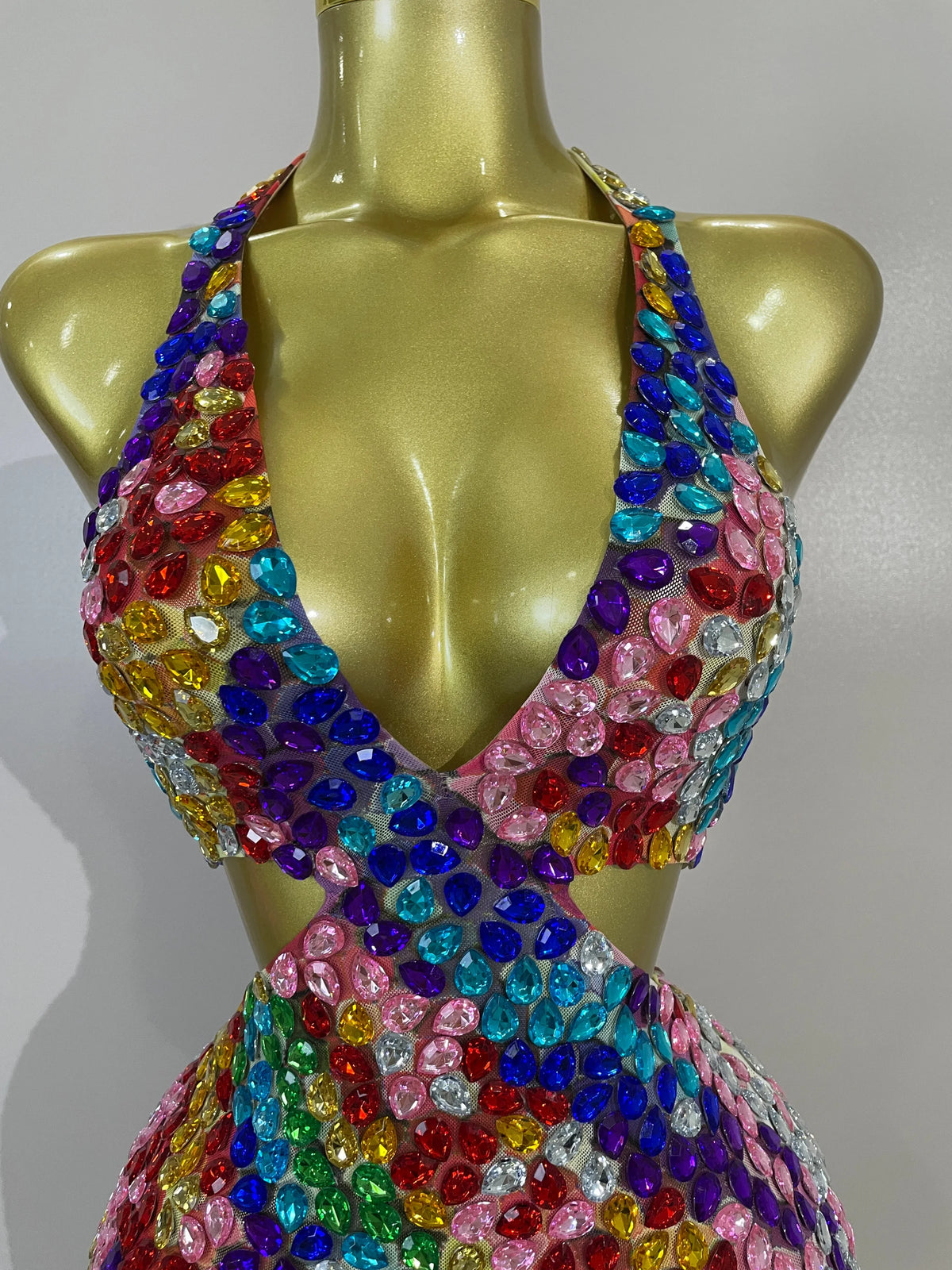 Diamond In The Sky Mini Dress
