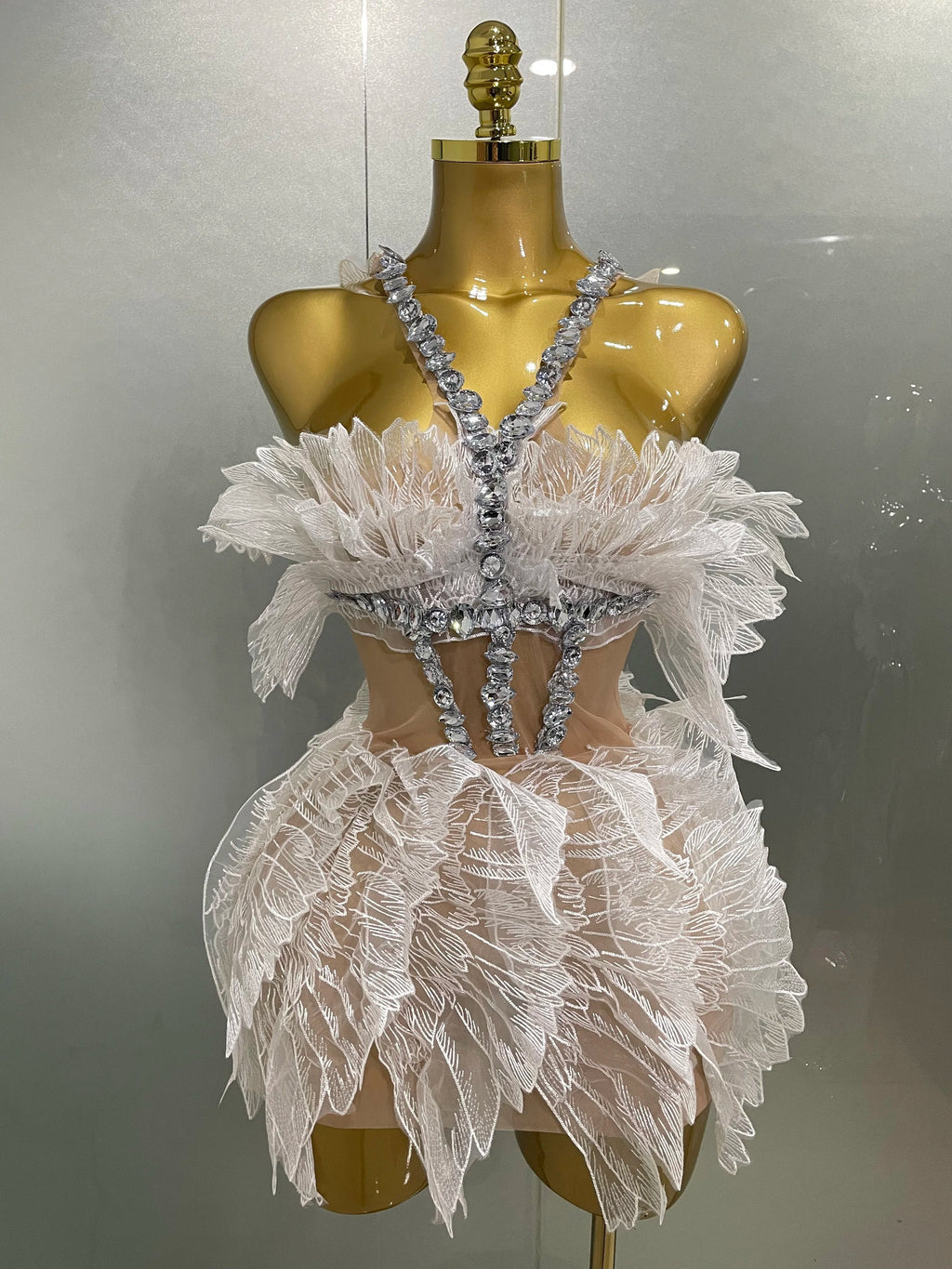 Angel Wings Mini Dress