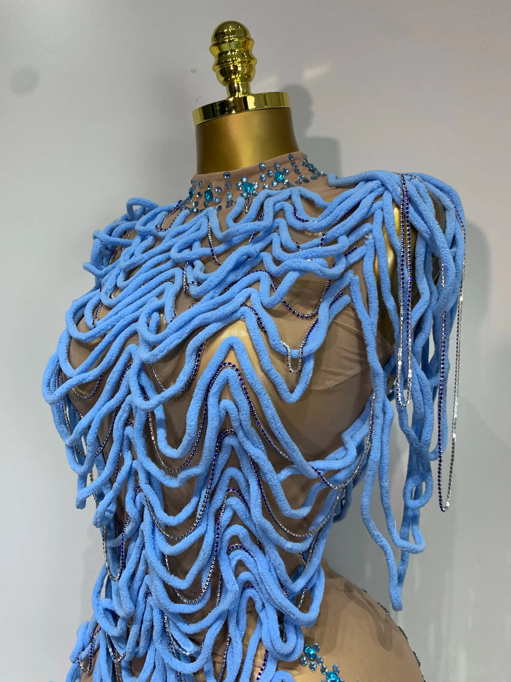Venia Rhinestone Dress
