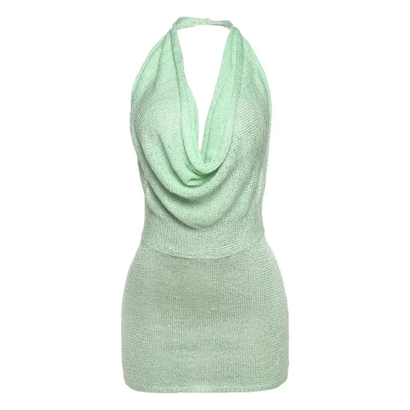 Janae Knit Sequin Mini Dress