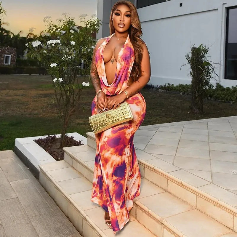 Aesthetic Maxi Skirt Set