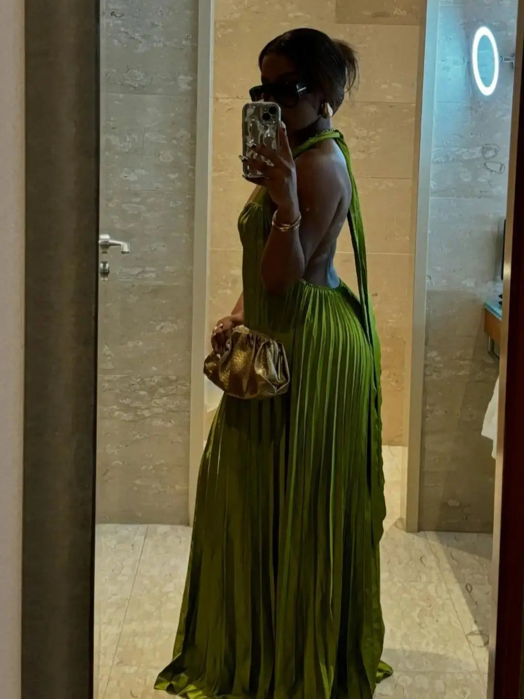 Sonia Satin Dress
