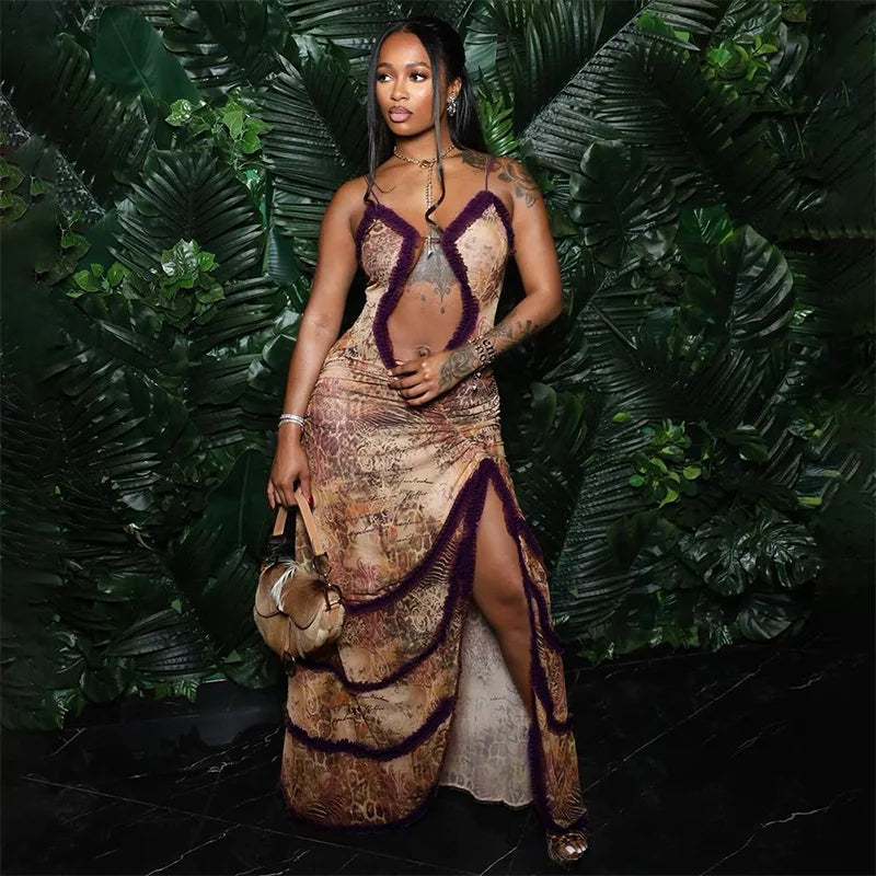 Passion Aesthetic Maxi Dress