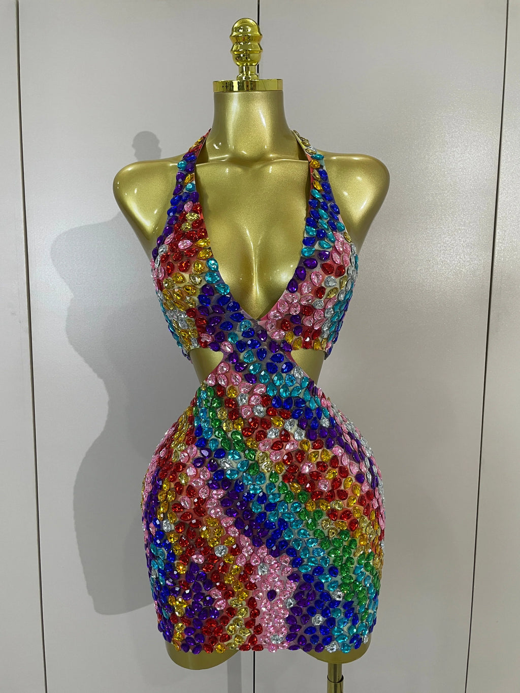 Diamond In The Sky Mini Dress