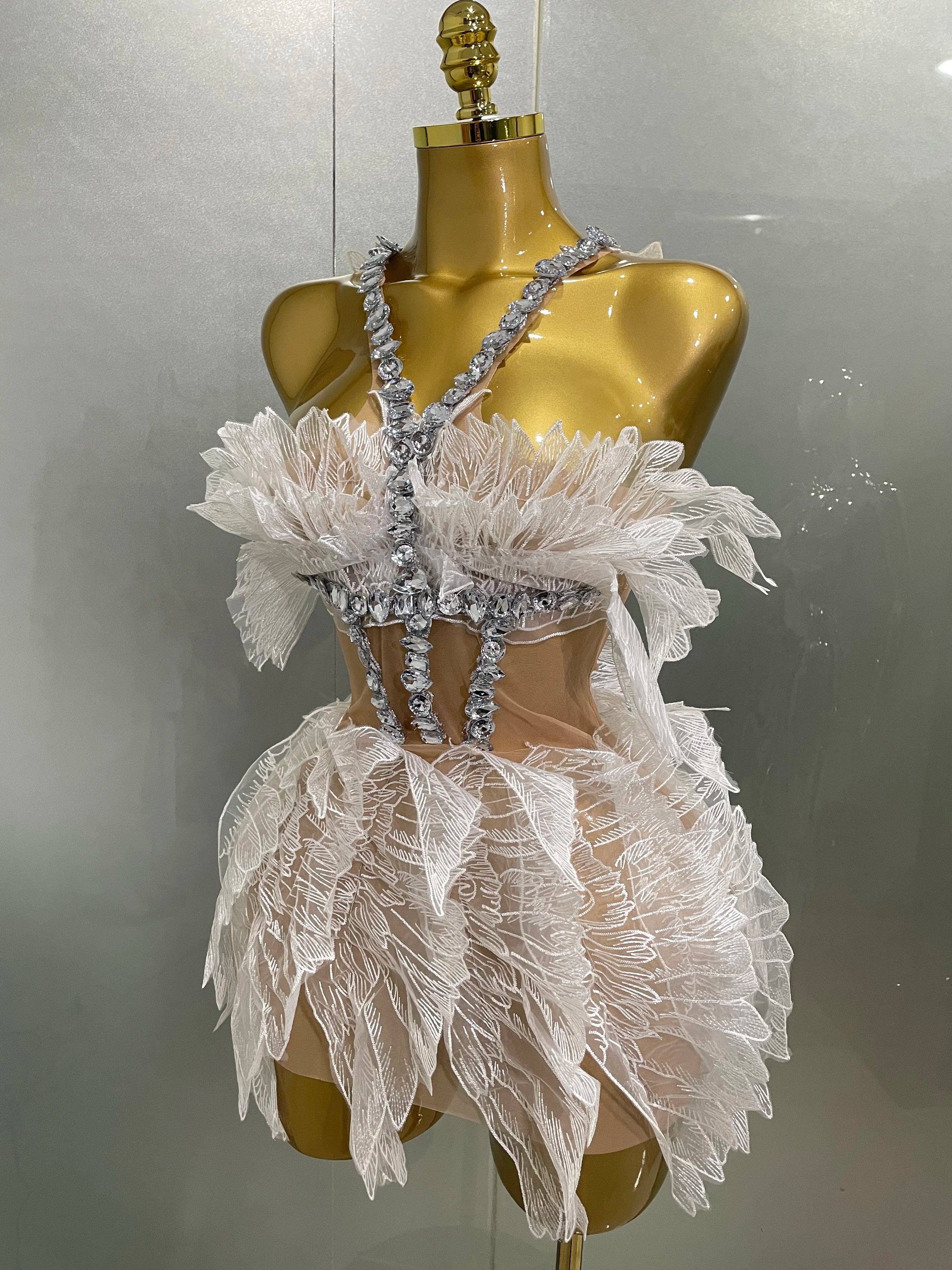 Angel Wings Mini Dress