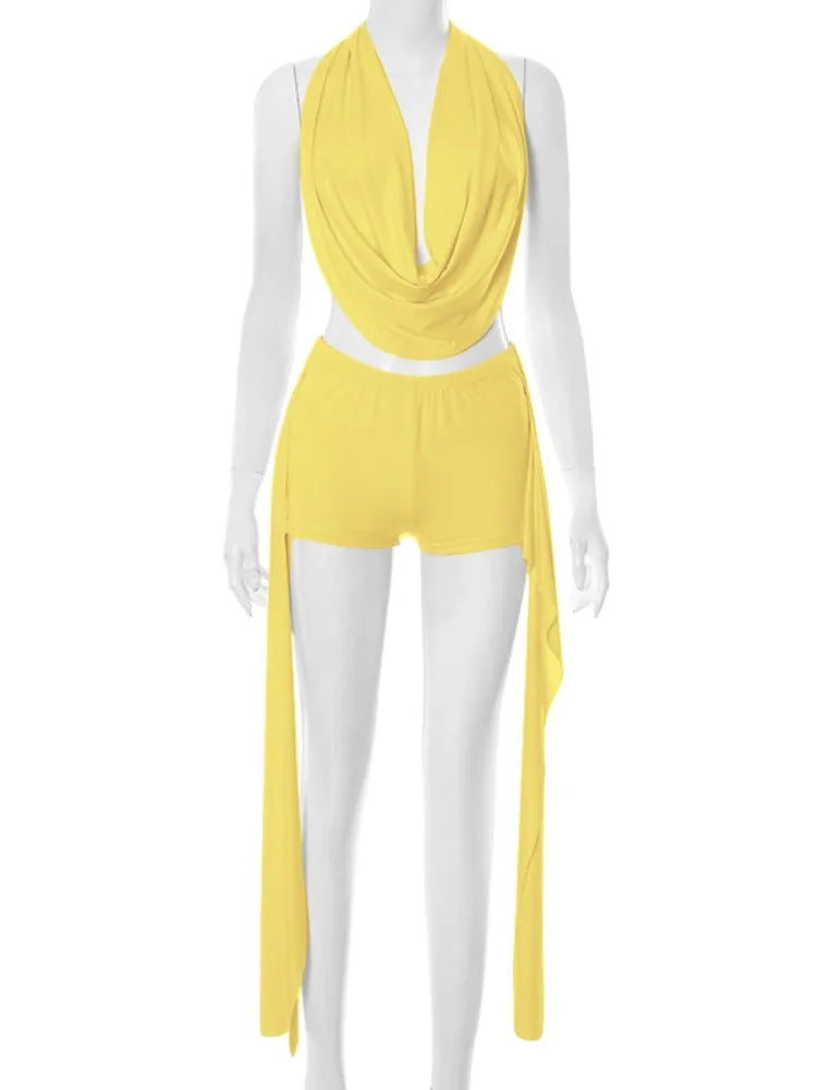 Emmie Short Set Yellow