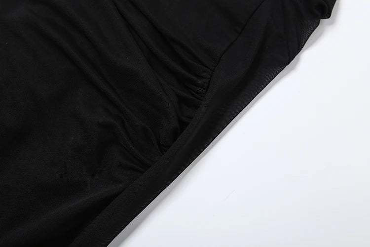 Olivia Ruched Maxi Dress