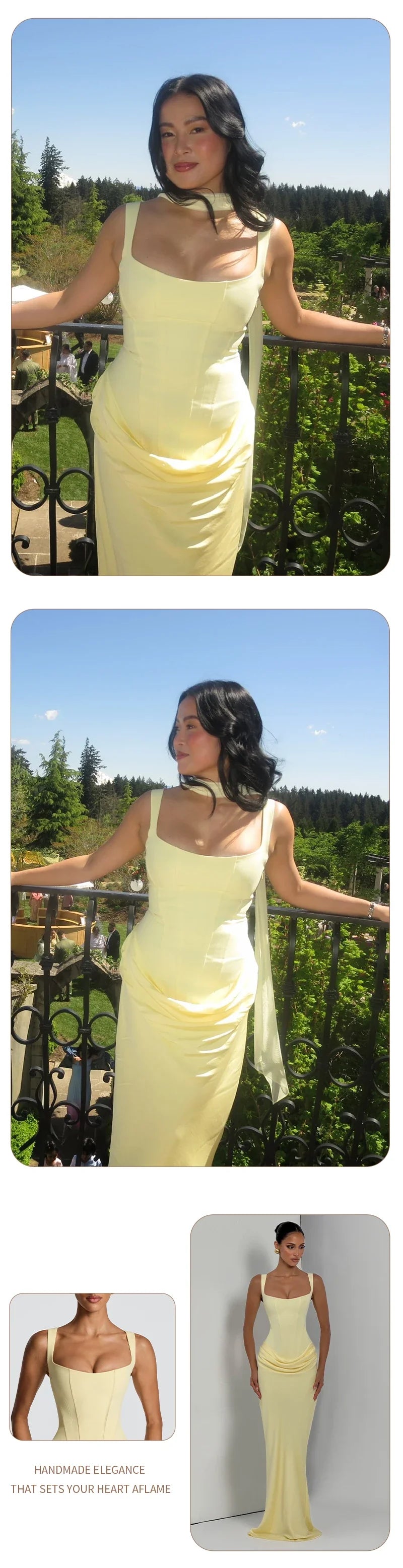 Yelena Corset Maxi Dress