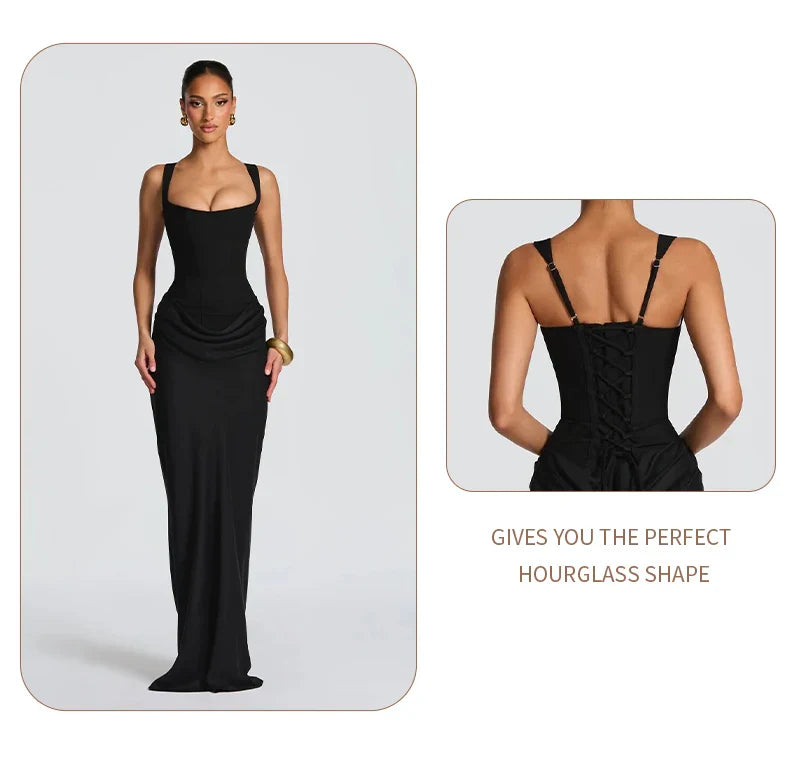 Yelena Corset Maxi Dress