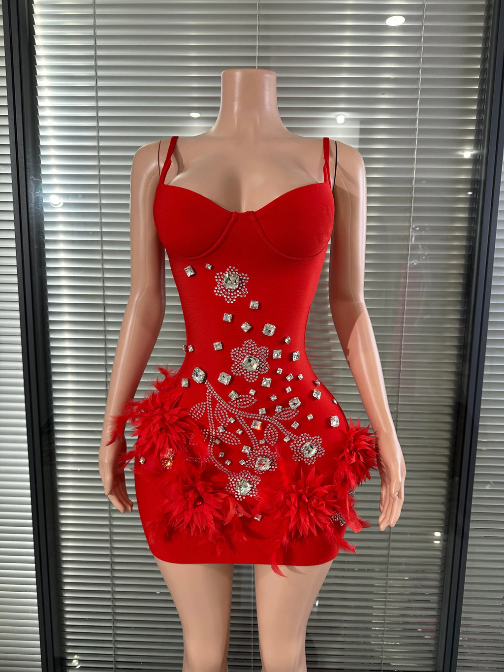 Ruby Luxurious Bandage Dress