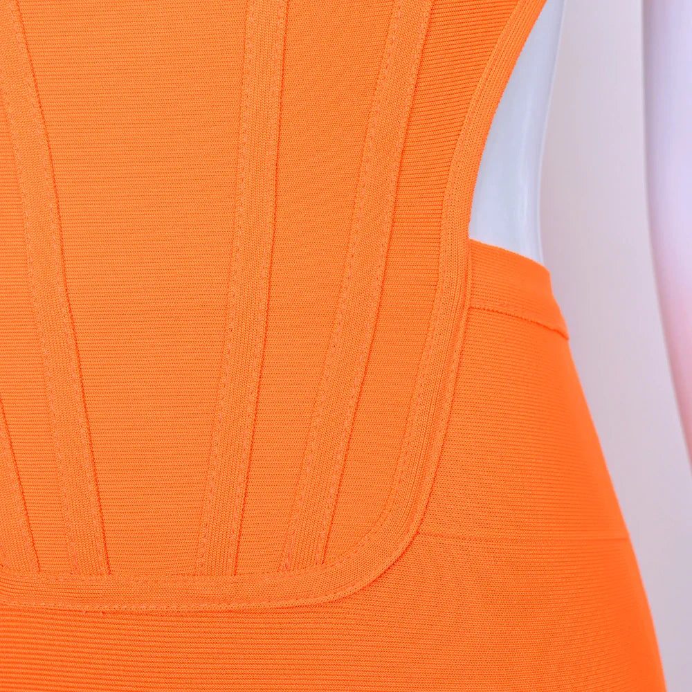 Criss Cross Bandage Dress