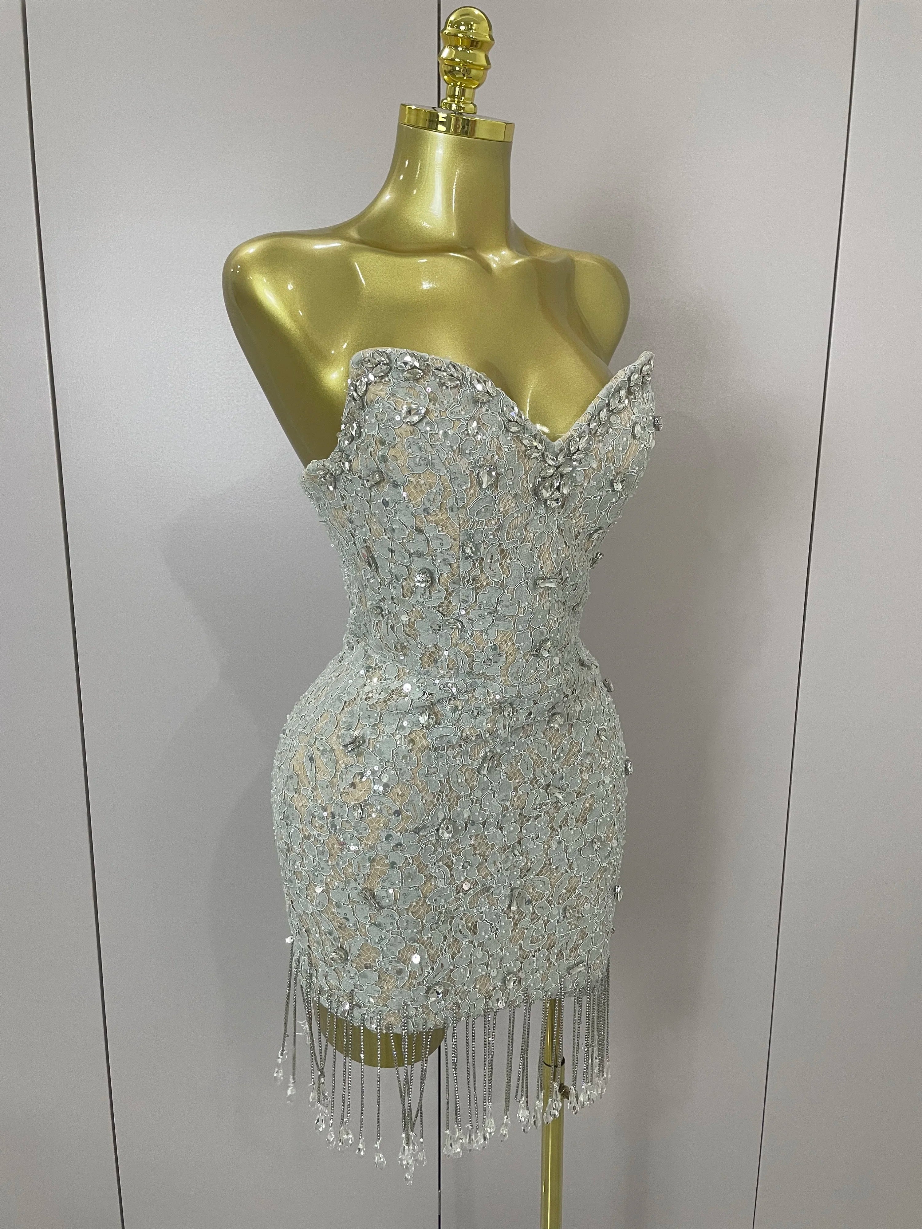 Luxe Sparkle Cocktail Dress