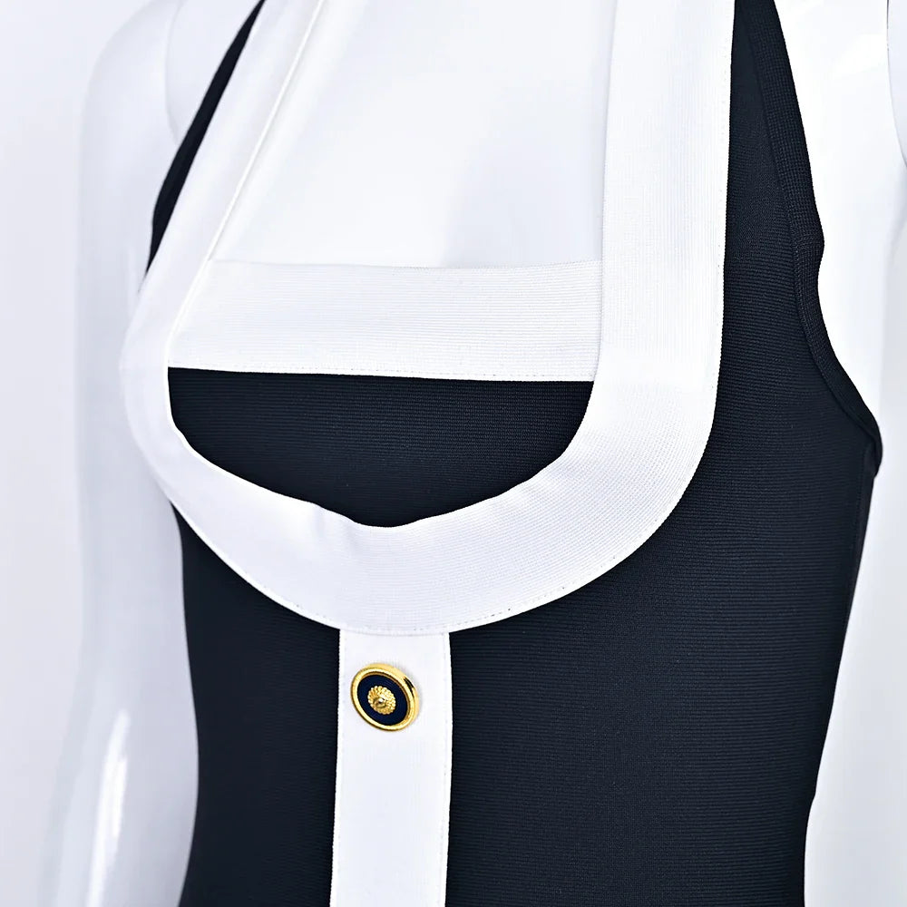 Hayli Bandage Mini Dress