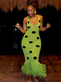 Knit Dot Kassel Maxi Dress