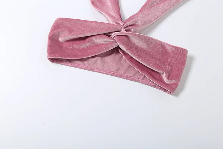 Nala Velvet Skirt Set