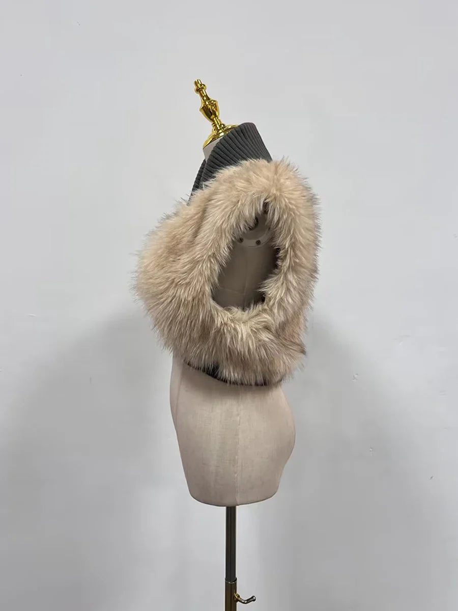 Fur Luxurious Retro Top
