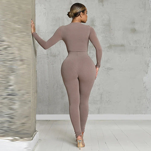 Active Stretchy Bodysuit Set