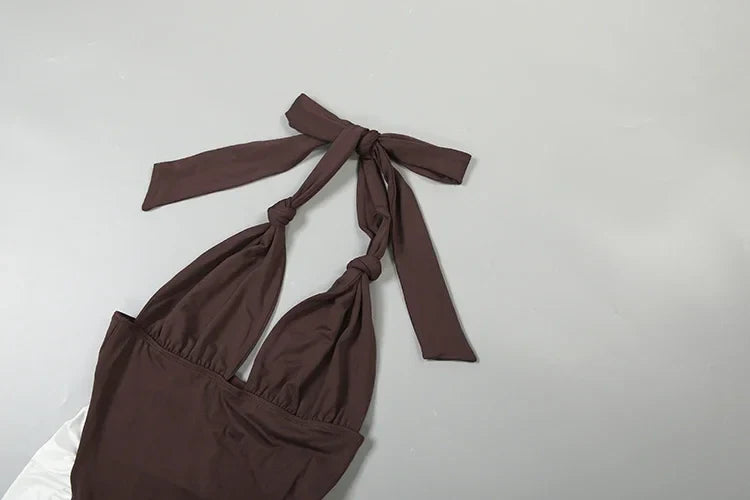 Renda Ruched Bodycon Dress