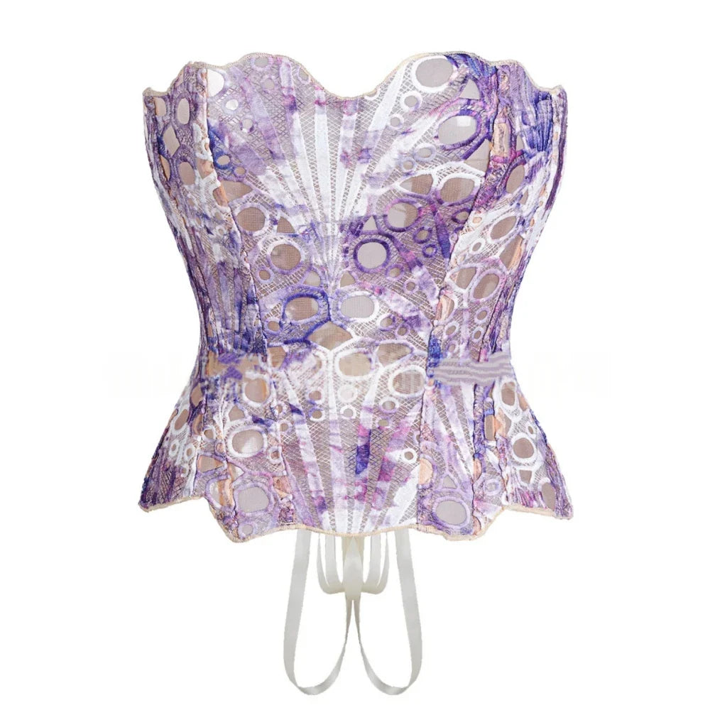Lory Corset Sequin Short Set