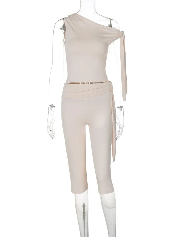Hanie Short Set Apricot