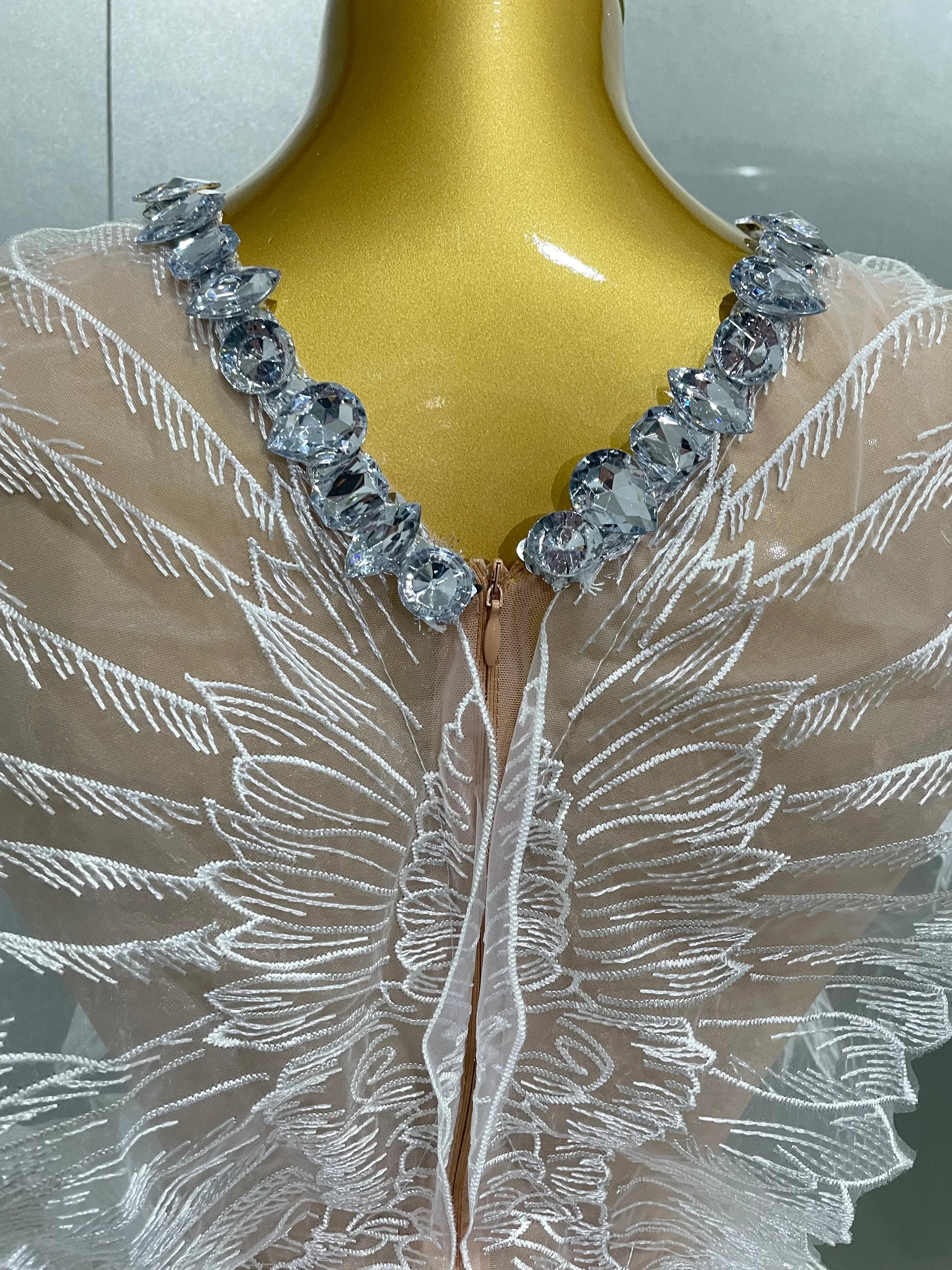 Angel Wings Mini Dress