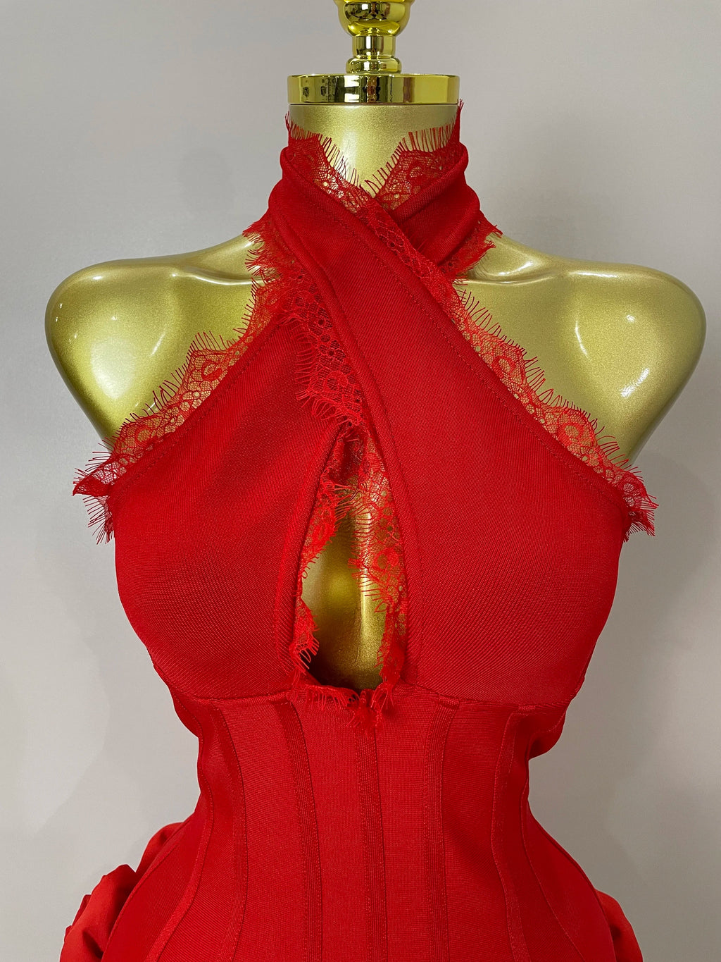 Tatiana Flower Bandage Dress