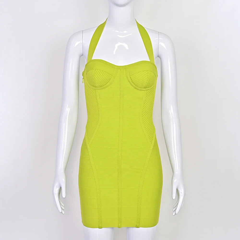 Malisa Bandage Mini Dress