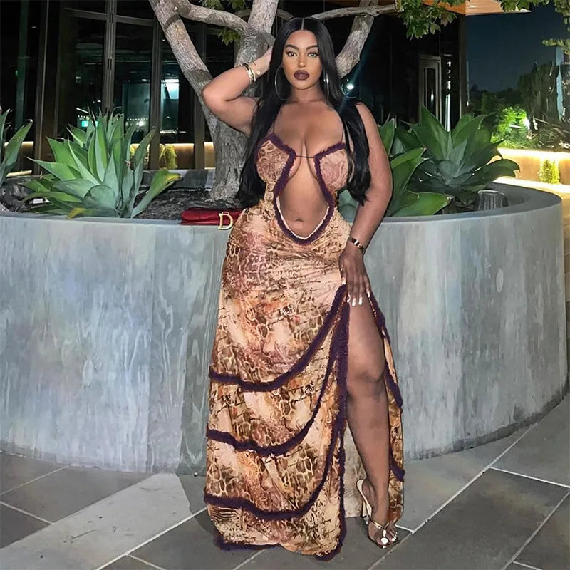 Passion Aesthetic Maxi Dress