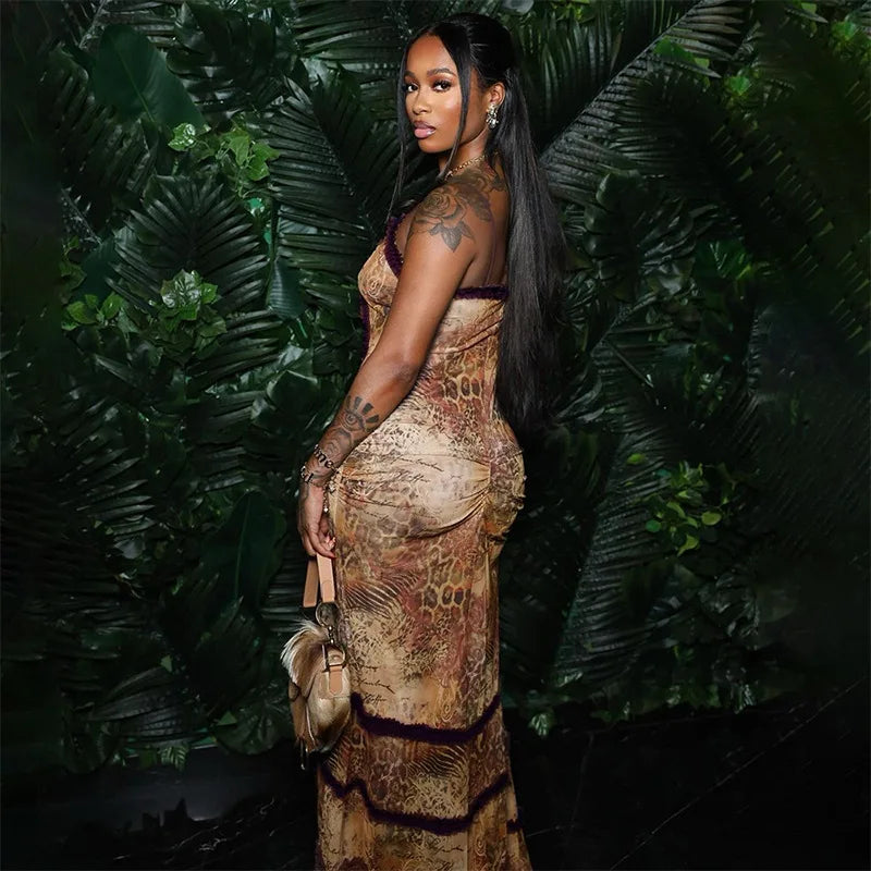 Passion Aesthetic Maxi Dress