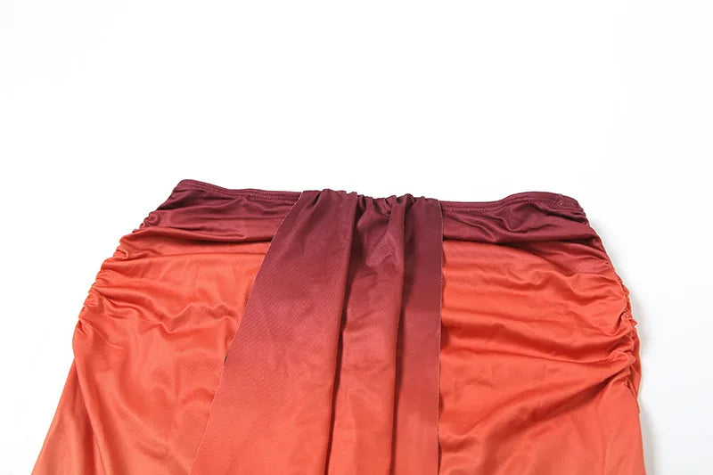 Jennie Ruched Maxi Skirt Set