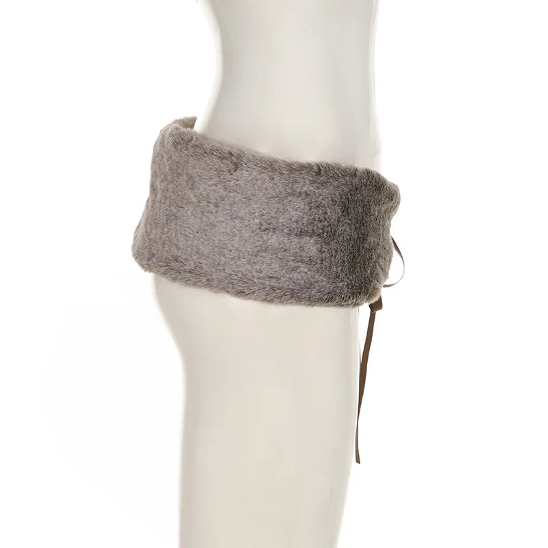 Vintage Furry Belt