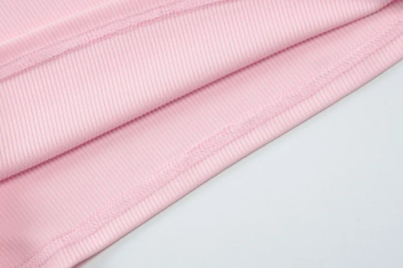 Barbie Pink Knit Pants Set