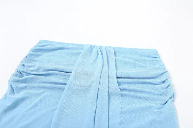 Addyson Ruched Maxi Skirt Set