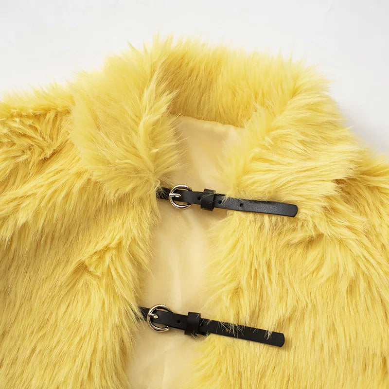 Fluffy Fur Crop Top