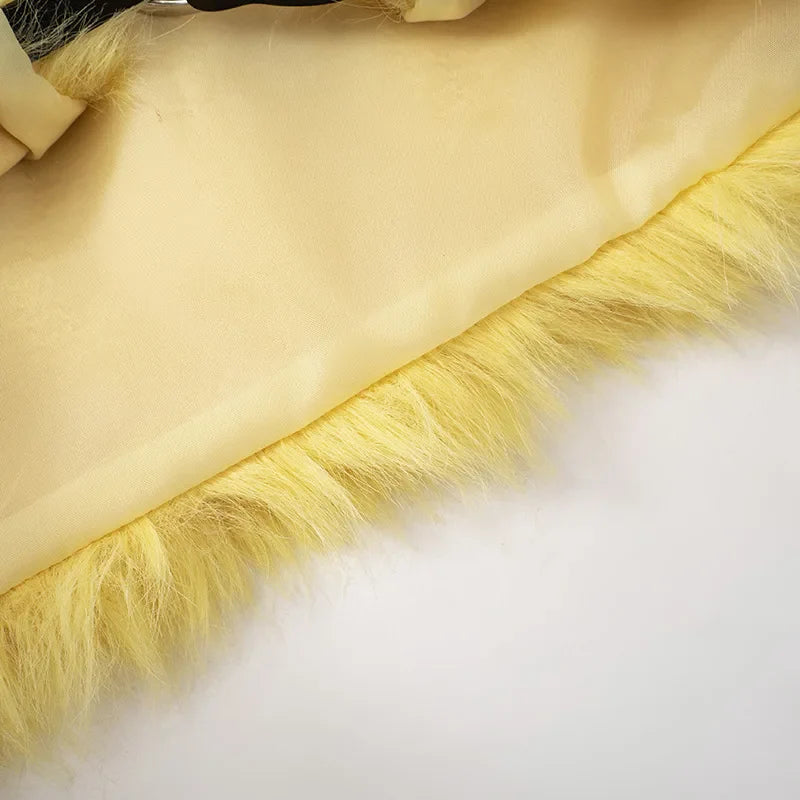 Fluffy Fur Crop Top