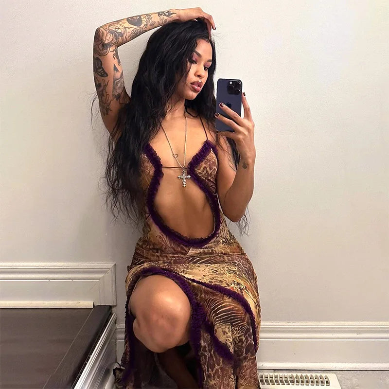 Passion Aesthetic Maxi Dress