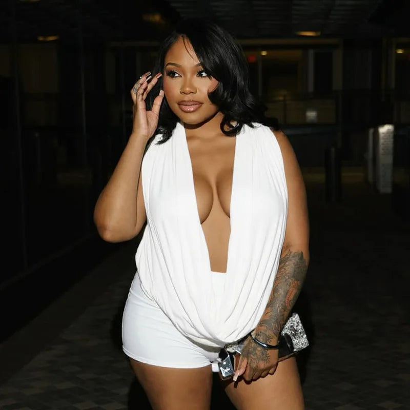 Zoey Draped Short Set
