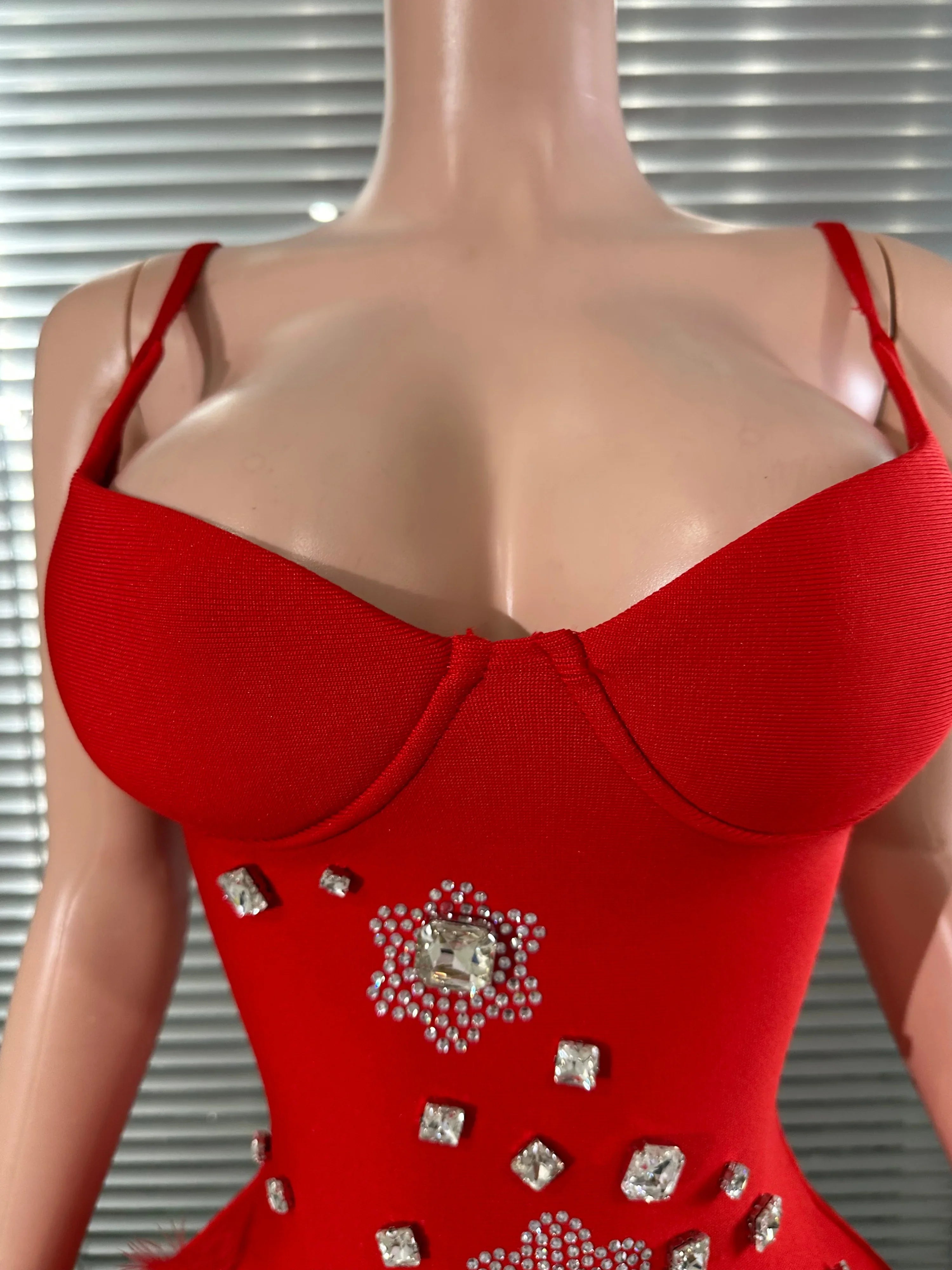 Ruby Luxurious Bandage Dress