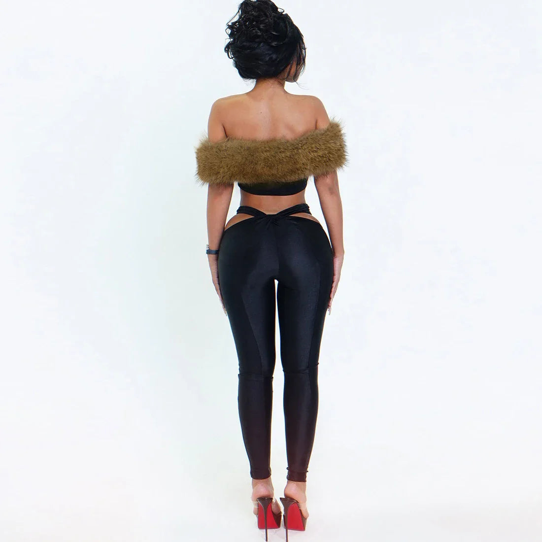 Faux Fur Cutout Set