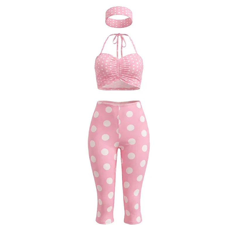 Ani Polka Dot Short Set