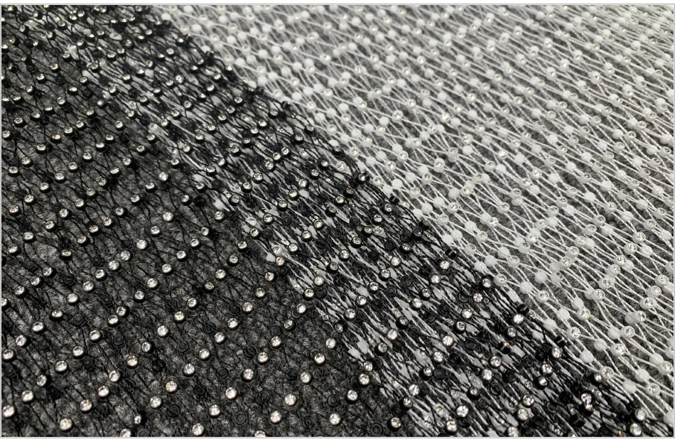 Sparkle Fishnet Rhinestone Trouser