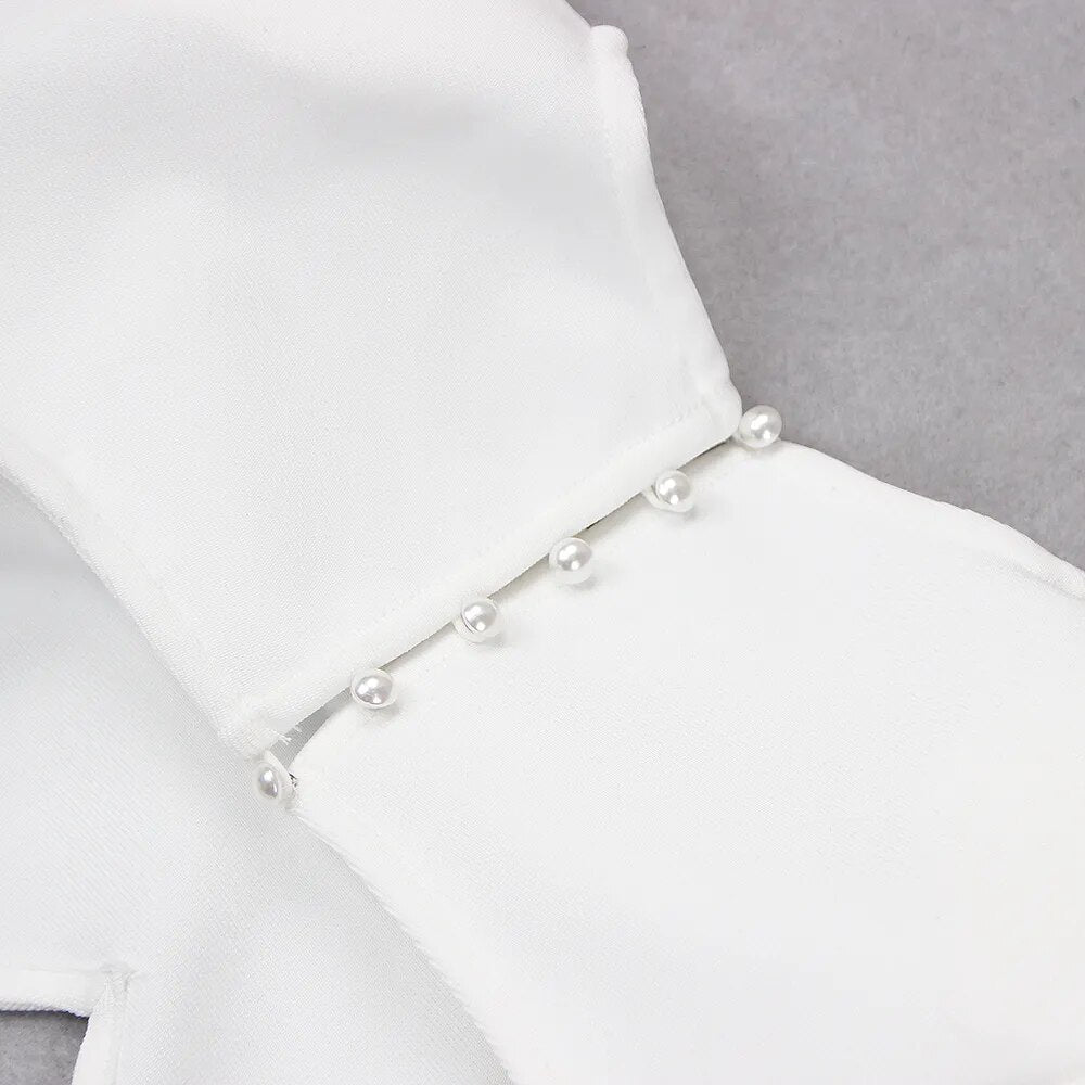 Sarah Ruched Bandage Dress